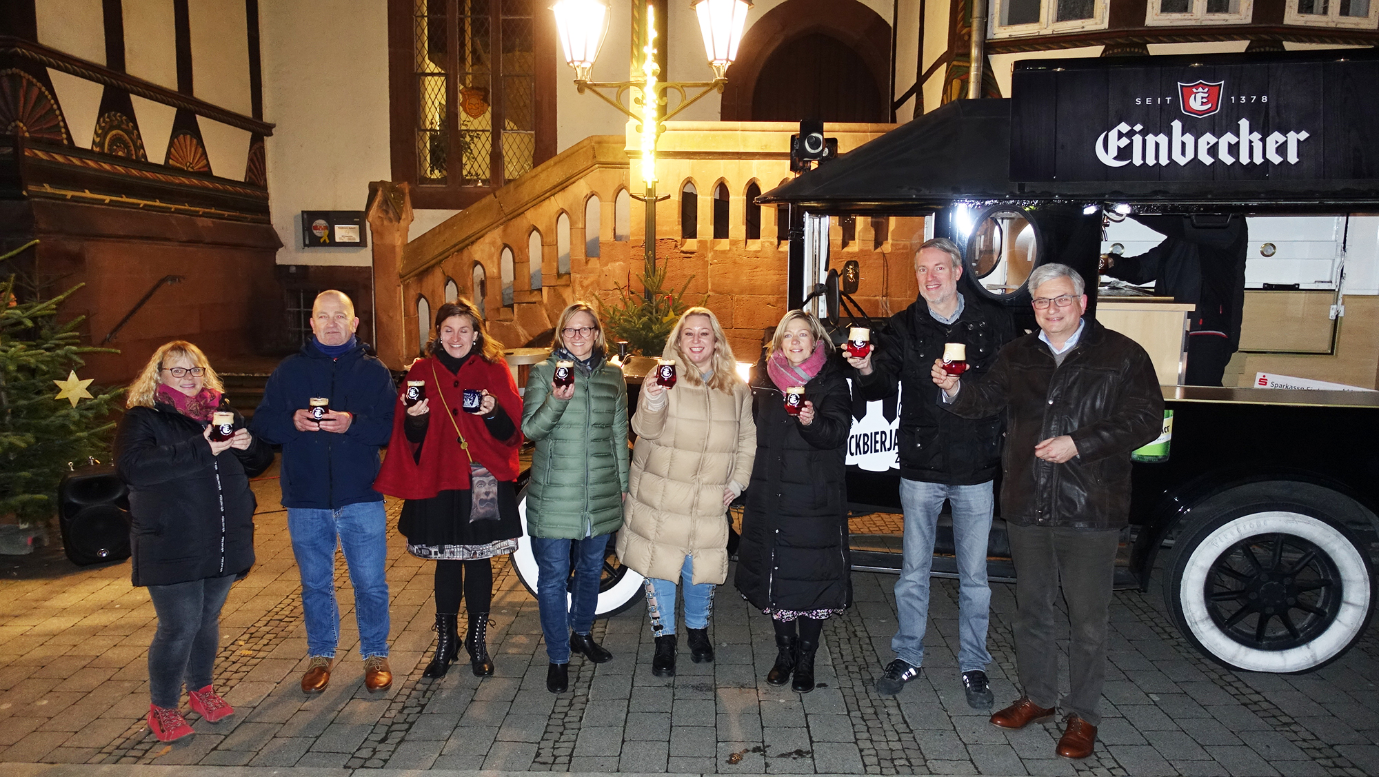 Einbecker Brauhaus Blaudruck