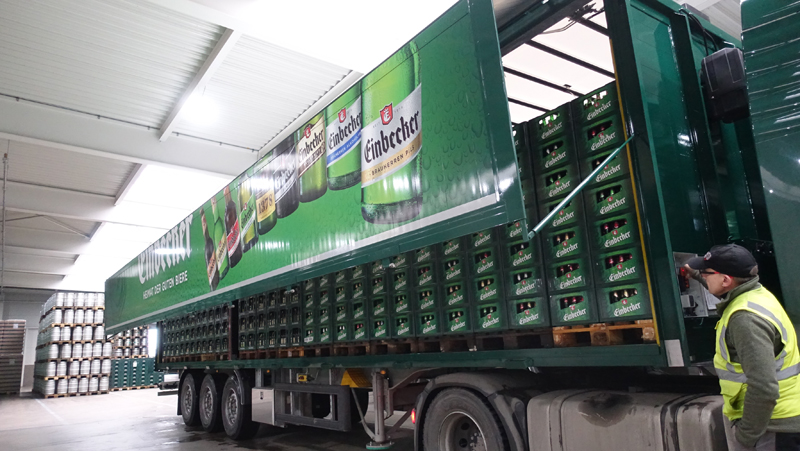 Neue Shuttle LKW