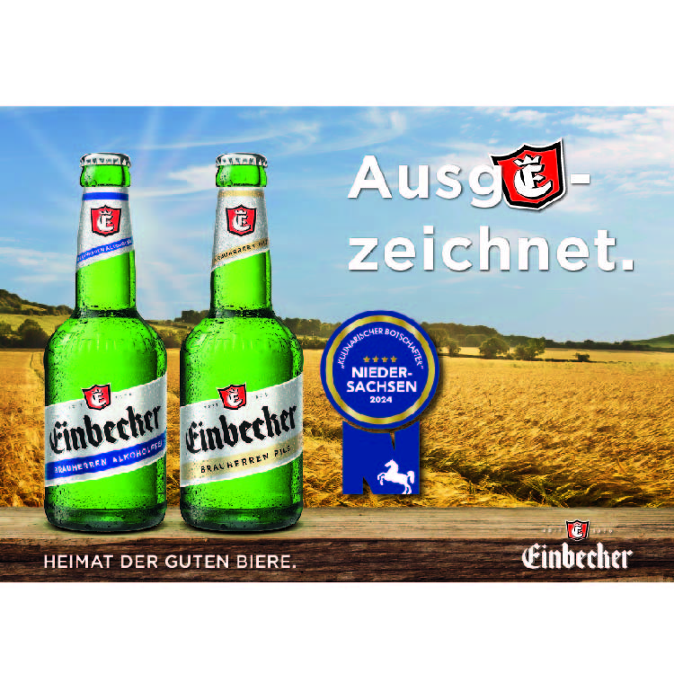 DIN A4 quer Brauherren Pils + Alkoholfrei