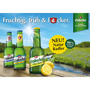 DIN A4 quer Natur Radler