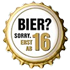 Logo Bier erst ab 16