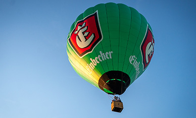 Einbecker Brauhaus Heißluftballon
