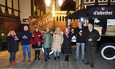 Einbecker Brauhaus Blaudruck