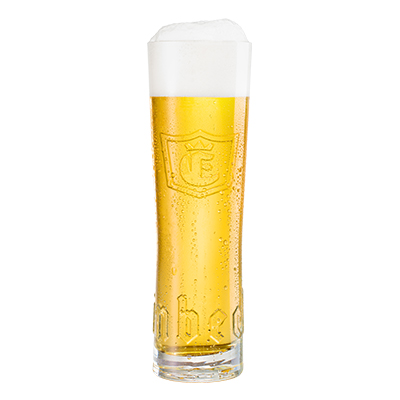 Ritzenhoff Schrift schräg Einbecker Bier Pokalglas 0,3l 